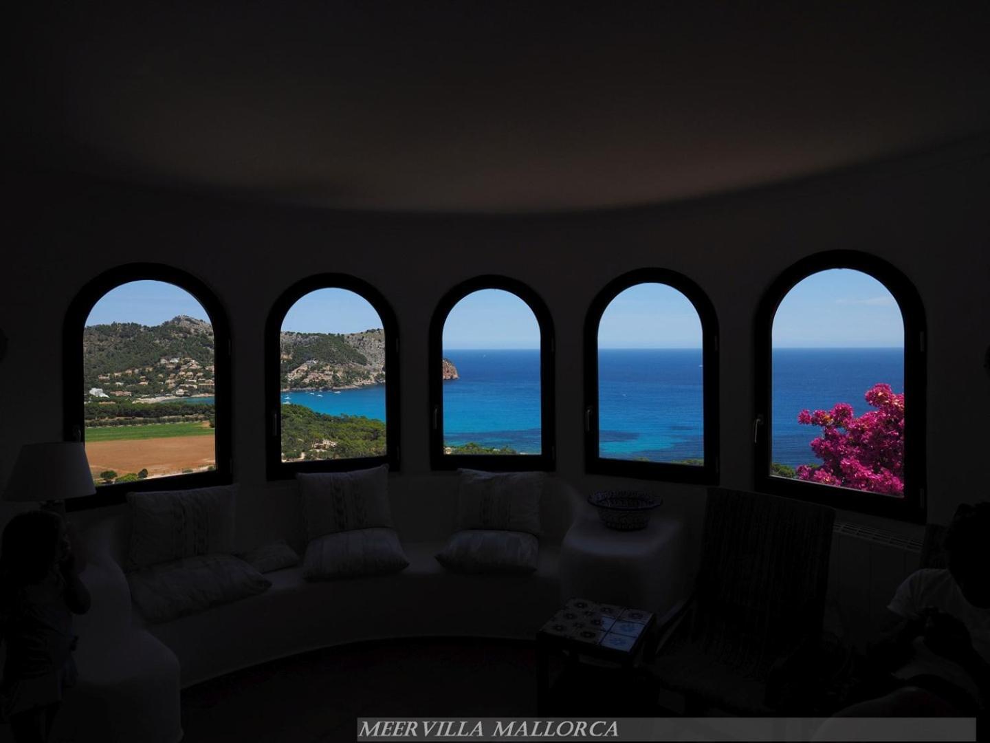 Meervilla Mallorca - Charmantes Ferienhaus Mit Phantastischem Meerblick In Canyamel Каньямель Экстерьер фото